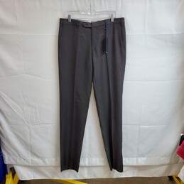 Zanella Dark Gray Dress Pants MN Size 35 NWT