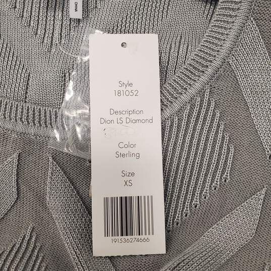 Foxcroft Women Grey Sweater XS NWT image number 5