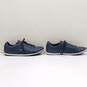 Lacoste Chaymon Women's Blue Leather Sneakers Size 6.5 image number 2