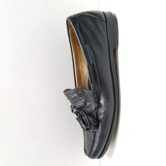 Footjoy Men's Black Leather Tassel Dress Loafers Size 12 image number 1