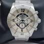 Invicta1422 46mm White Dial St. Steel 100m WR Men's Watch 166g image number 1