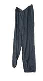 Womens Black Relaxed Fit Elastic Waist Pull On Casual Pants Size Large image number 1