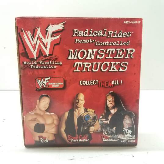 WWF Radical Rides Stone Cold Steve Austin Remote Controlled Monster Truck image number 2