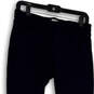 Womens Blue Flat Front Pockets Regular Fit Skinny Leg Ankle Pants Size 6 image number 3