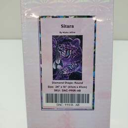 SEALED Diamond Art Club Kit DIY ' SITARA' 61cmx41cm Round Diamond Shape