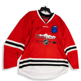 Mens Red NHL Chicago Blackhawks Jeremy Roenick #27 Hockey Jersey Size Large