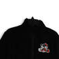 Womens Black Fleece Mickey Mini Long Sleeve Full-Zip Jacket Size Large image number 3
