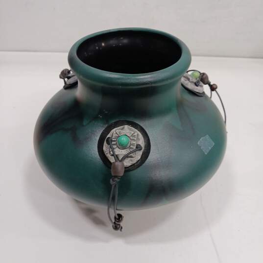 Blue Ceramic Pot image number 2