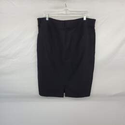 Torrid Black 5 Pocket Ponte Midi Skirt WM Size 20 NWT alternative image