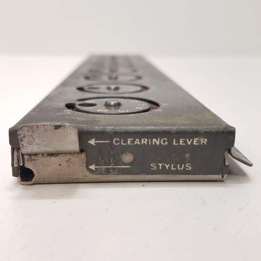 Vintage Addometer Adding Machine with Original Case & Stylus image number 5