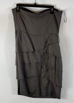Trina Turk Gray Casual Dress - Size 10 alternative image