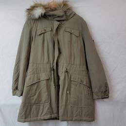Women's Coldwater Creek Green Jacket Size PS 8