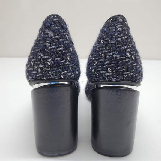 Franco Sarto Womens Roller 2 Blue Pumps Heels Size 8.5M image number 4