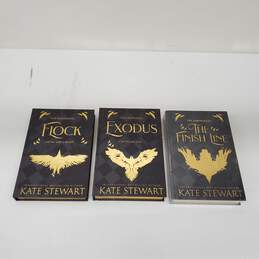 Kate Stewart The Ravenhood Special Edition Bird Box Book Set of 3 - Exodus, Flock, Sealed The Finish Line
