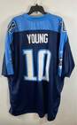 Reebok NFL Titans Young #10 Blue Jersey - Size 4XL image number 2