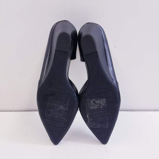 Kenneth Cole Reaction Eltinn Pointed Toe Black Wedge Heels  MSHAPR22 Size 6.5 image number 6
