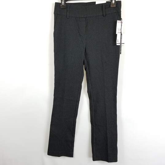 Jules & Leopold Women Black Grid Pants S/P image number 1