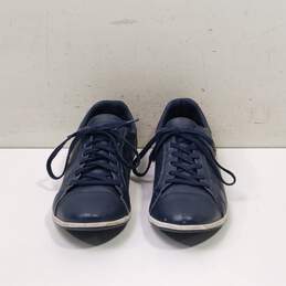 Lacoste Chaymon Women's Blue Leather Sneakers Size 6.5