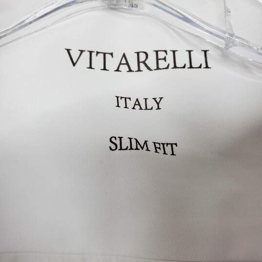 Vitarelli Italian Men's Slim Dress Shirts Sz 15 image number 5