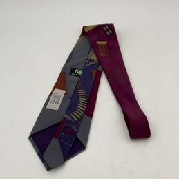 The Beatles Mens Multicolor Silk Abstract Adjustable Designer Necktie 56" alternative image
