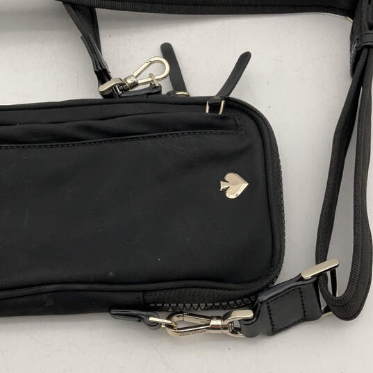 Womens Kate Spade Black Inner Pockets Adjustable Strap Crossbody Bag image number 1