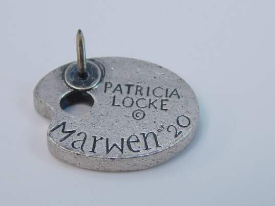 Patricia Locke Marwen Chicago 20th Anniversary Artist Palette Pin 28.1g image number 3