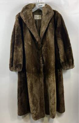 Phillip Surfas and Sons Brown Fur Coat - Size L/XL