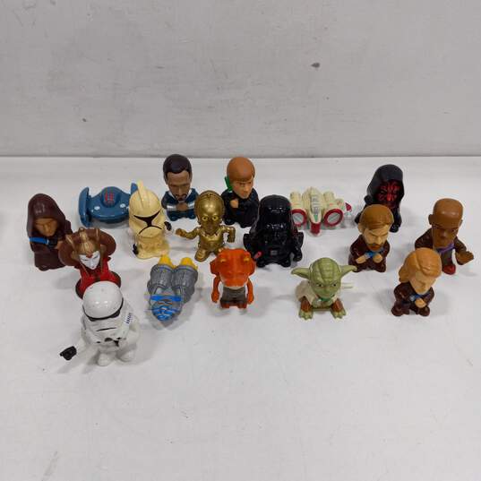 Lot of Assorted Burger King Star Wars Collectible Toys image number 1