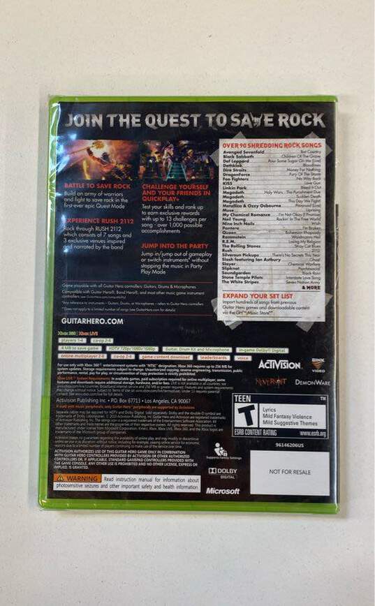 Guitar Hero: Warriors of Rock - Xbox 360 (Sealed) image number 2