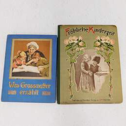 Antique German Illustrated Childrens Books