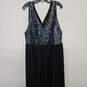 Torrid Sequin Top Sleeveless Black Dress image number 1
