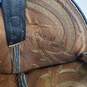 Tony Lama Black Leather Western Cowboy Boots Size 12D image number 2