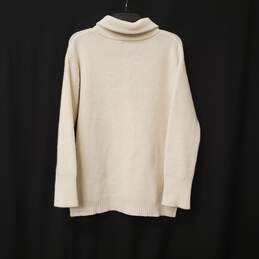Ann Taylor Women Ivory Sweater S NWT alternative image