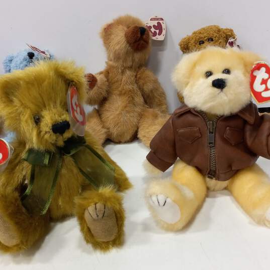 Bundle of 10 Assorted Beanie Baby Stuffed Animals image number 2