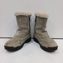 Sorel Women's Taupe Suede Winter Boots NL1782-005  Size 9 alternative image
