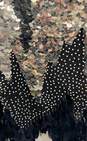 Oleg Cassini Women's Black Sequin Blouse- XL image number 5