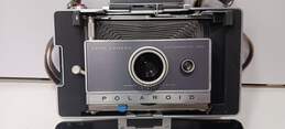 Vintage Polaroid Automatic 100 Land Camera w/Flash and Case alternative image