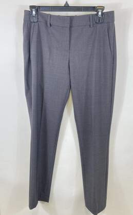 Theory Women Gray Dress Pants Sz 2