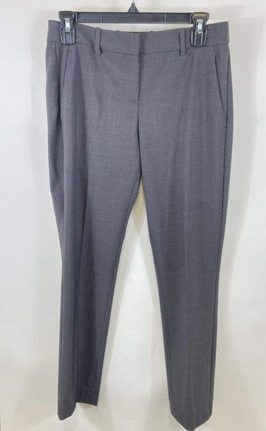 Theory Women Gray Dress Pants Sz 2 image number 1