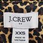 J. Crew Women Cheetah Button Up XXS NWT image number 3