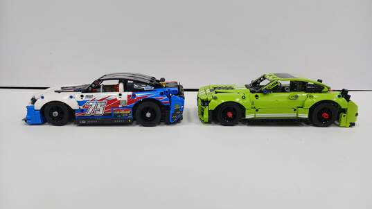 Pair Of Lego Technic Racing Cars 42138 Ford Mustang Shelby & 42153 NASCAR Next Gen Chevrolet Camaro ZL1 image number 3