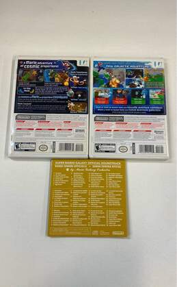 Super Mario Galaxy 1 & 2 with Mini Soundtrack - Nintendo Wii (CIB) alternative image