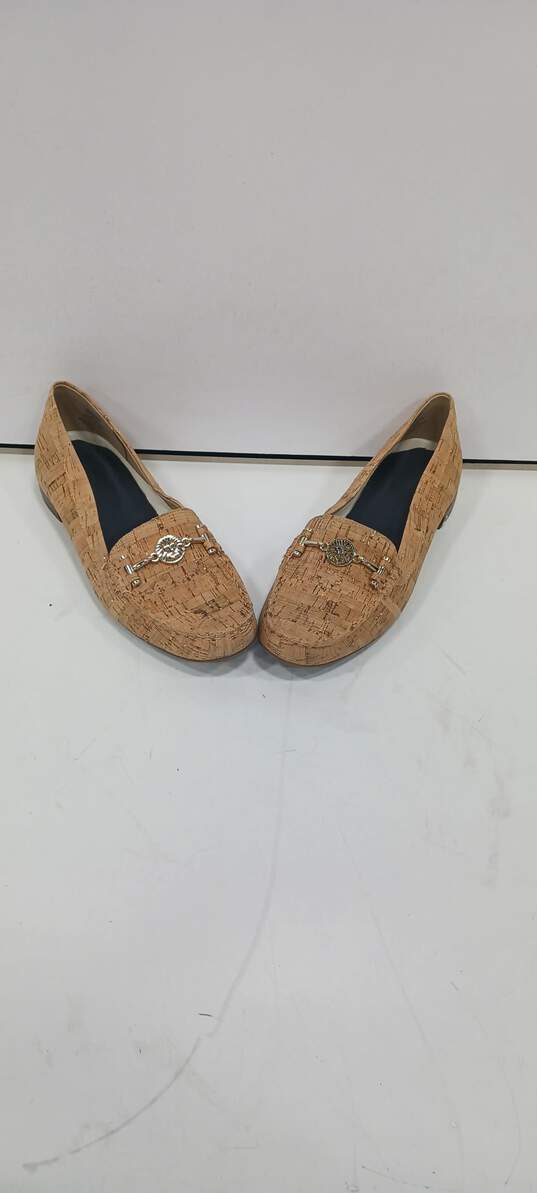 Anne Klein Women's Cork Mary Jane Shoes Size 8.5M image number 4