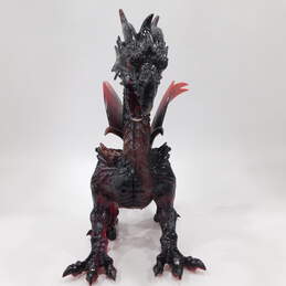 Fire Dragon Red 19in Led Eyes Figure