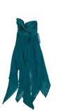 NWT Womens Blue Ruffle Reign On Emerald Sleeveless Fit & Flare Dress Size 5/6 image number 3