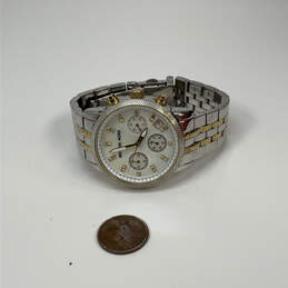 Designer Michael Kors MK-5057 Mother of Pearl Round Dial Analog Wristwatch alternative image