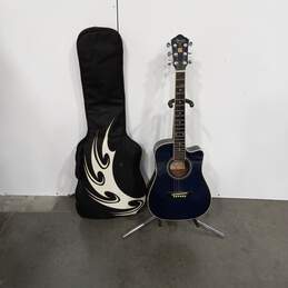 Ibanez 6 String Acoustic Guitar DTME-TBL1201 w/Soft Case