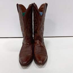 Dan Post Brown Leather 'Milwaukee' Western Boots Size 10