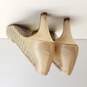 Adrianna Papell Women's Nude Peep Toe Pumps Size 7.5 image number 4