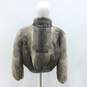 Vintage Women's Grey Rabbit Fur Zip Jacket Size Large image number 3